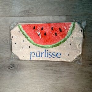 DESIGNED BY PURLIISSE!!!! NWT MAKEUP BAG WITH TOP ZIPPER.